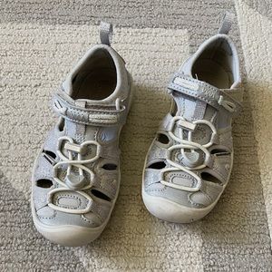 Keen Little Kids Moxie Sandal_Sz 10_Silver
